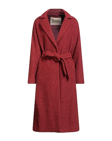 HERNO Coat MATTONE 53% Virgin Wool, 18% Viscose, 15% Polyamide, 14% Mohair wool