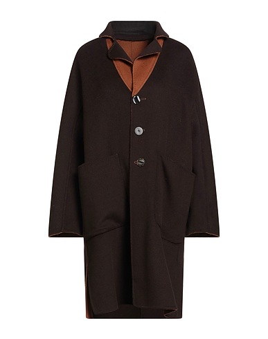 MALÌPARMI Manteau long 80% Laine, 20% Polyamide