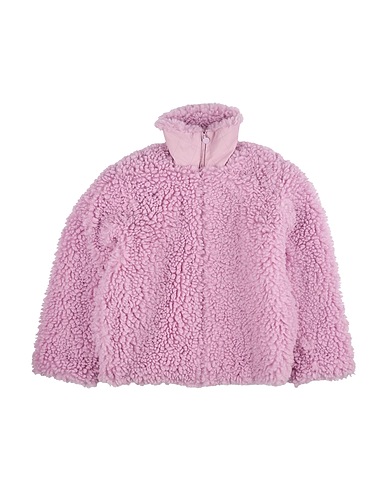 STELLA McCARTNEY KIDS Teddy Coat Lilac 100% Polyester, Polyurethane