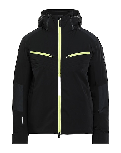 EA7 Shell  jacket Black 88% Polyamide, 12% Elastane, Polyurethane