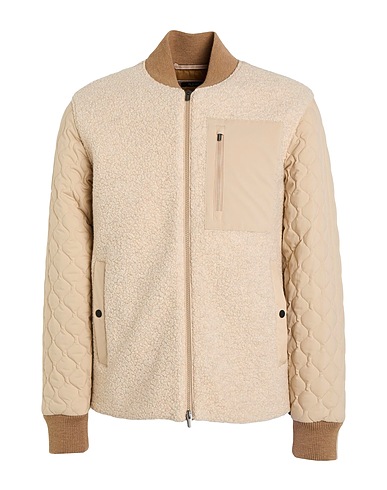 PESERICO Jacket Beige 64% Wool, 23% Polyamide, 9% Polyester, 4% Other Fibres