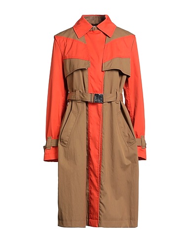 MCM Full-length jacket Orange 69% Cotton, 31% Nylon