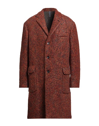 MONTEDORO Cappotto BY SLOWEAR Marrone 28% Lana mohair, 28% Lana di alpaca, 24% Lana Vergine, 20% Poliammide