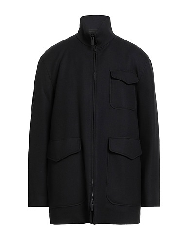 GIORGIO ARMANI Coat Black 100% Virgin Wool