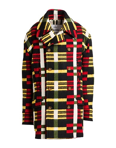 VIVIENNE WESTWOOD Cappotto Rosso 55% Lana Vergine, 25% Cotone, 20% Poliammide
