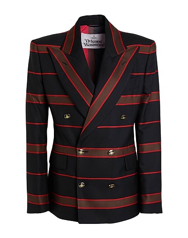 VIVIENNE WESTWOOD Blazer Black 100% Virgin Wool