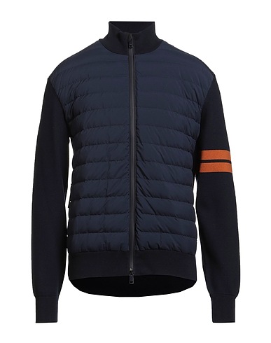 ZEGNA Shell  jacket Midnight blue 89% Wool, 9% Polyamide, 2% Elastane