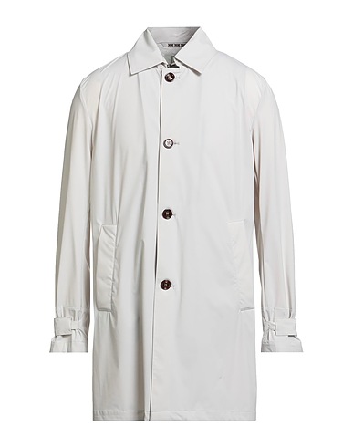 KIRED Full-length jacket Light grey 81% Polyamide, 19% Elastane