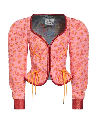 VIVIENNE WESTWOOD Jacket Salmon pink 79% Recycled polyester, 15% Polyamide, 6% Polyester
