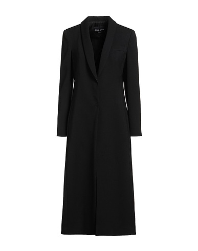 GIORGIO ARMANI Full-length jacket Black 98% Virgin Wool, 2% Elastane