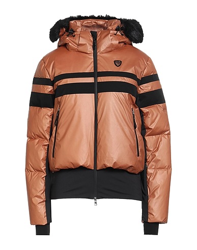 EA7 Piumino Ruggine 100% Poliestere, Poliuretano