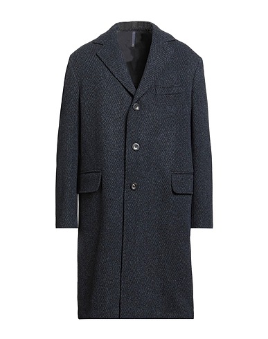 MONTEDORO Coat BY SLOWEAR Navy 97% Virgin Wool, 3% Cashmere