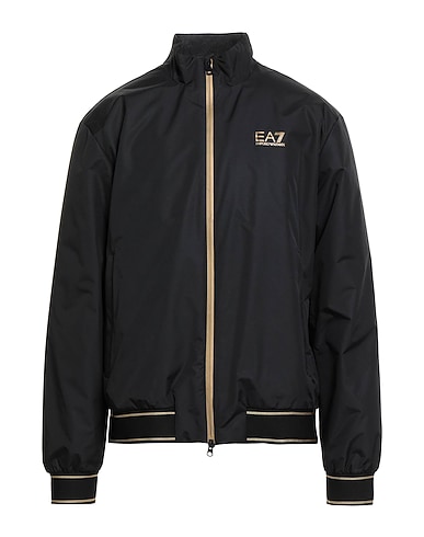 EA7 Bomberjacke Schwarz 100% Polyamid, Polyester, Gummi