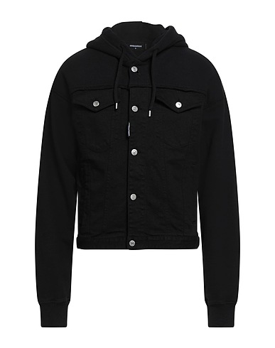 DSQUARED2 Denim jacket Black 100% Cotton