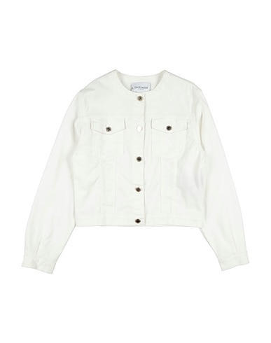 TRUSSARDI JUNIOR Denim jacket 97% Cotton, 3% Elastane