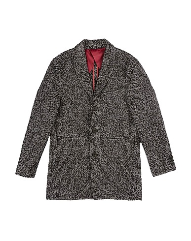 AT.P.CO Coat Black 40% Acrylic, 35% Wool, 20% Polyester, 5% Polyamide