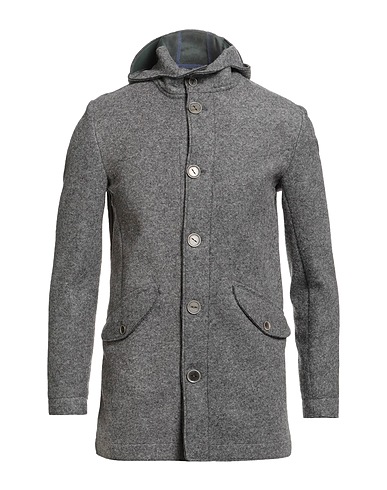 BARBATI Coat Grey 75% Polyester, 25% Virgin Wool