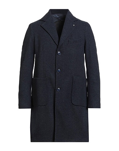 BARBATI Cappotto Blu navy 85% Poliestere, 15% Poliammide