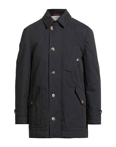 BRUNELLO CUCINELLI Jacket Midnight blue 75% Cotton, 25% Polyamide