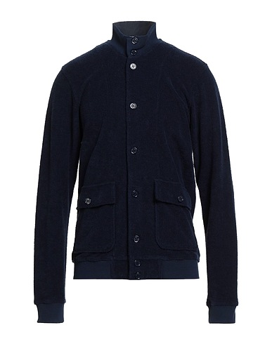 ORLEBAR BROWN Jacket Navy blue 100% Cotton