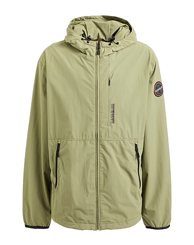 NAPAPIJRI Jacket Khaki 100% Polyamide, Polyurethane