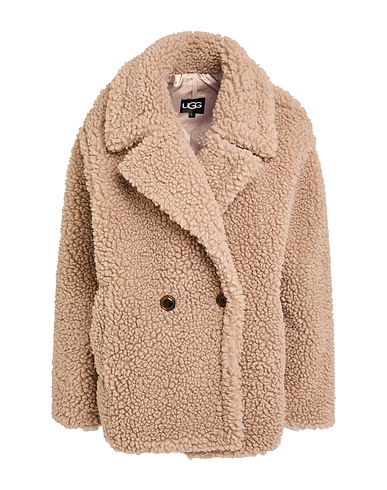 UGG Teddy Coat Taupe 100% Polyester