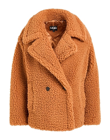 UGG Teddy Coat Cuoio 100% Poliestere