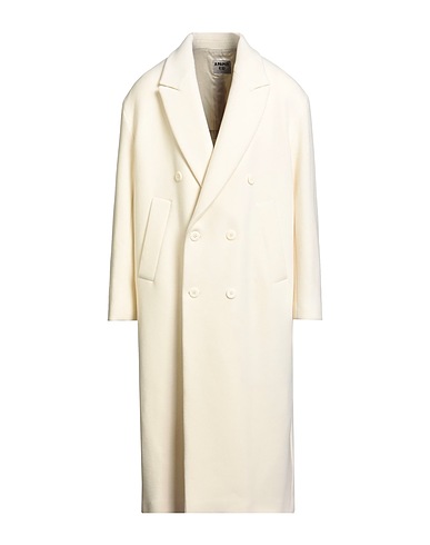 A PAPER KID Coat Ivory 75% Wool, 25% Polyamide