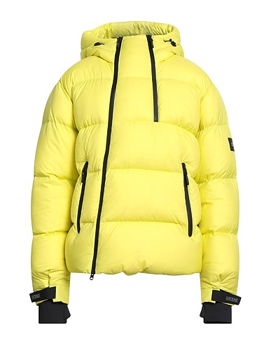MACKAGE Shell jacket Yellow 100% Nylon, Polyester, Elastane