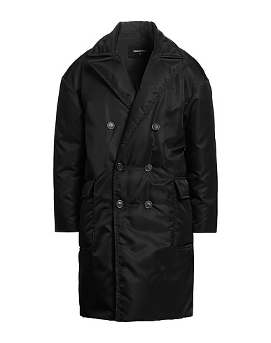 DSQUARED2 Shell jacket Black 100% Polyamide, Polyurethane