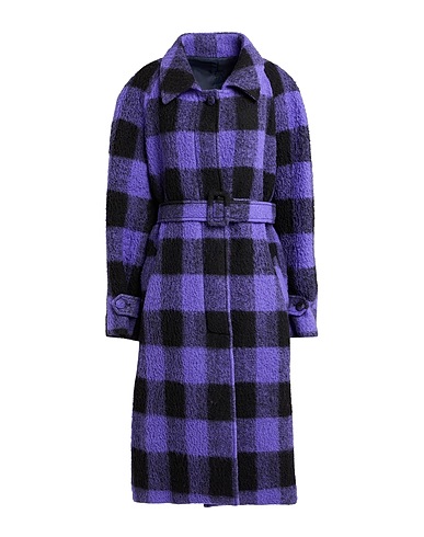 MARSĒM Coat COLLECTION Purple 50% Polyester, 35% Virgin Wool, 15% Acrylic