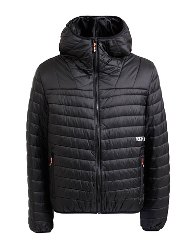 ICE PLAY Shell  jacket Black 100% Polyamide