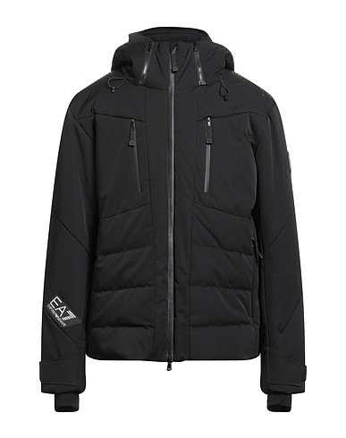 EA7 Piumino Nero 88% Poliammide, 12% Elastan