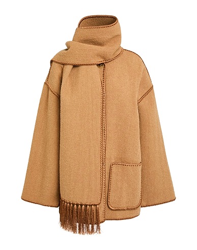 TOTEME Giubbotto Cammello 68% Lana, 20% Lana riciclata, 12% Poliammide riciclato