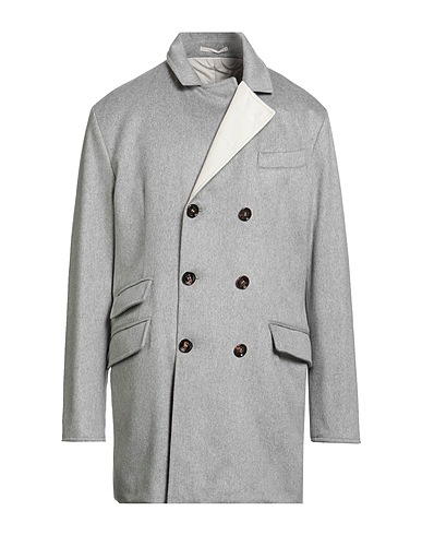 KIRED Coat Grey 100% Virgin Wool