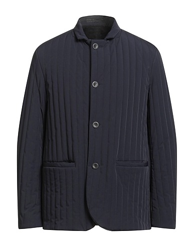 GIORGIO ARMANI パファージャケット ミッドナイトブルー ナイロン 86% / ポリウレタン 14%