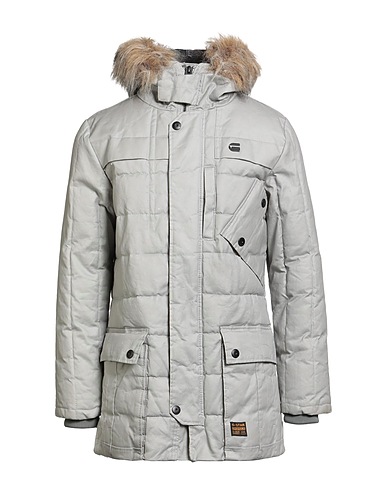 G-STAR RAW Coat Light grey 100% Cotton