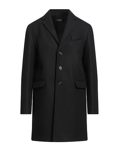 DSQUARED2 Manteau long 79% Laine vierge, 20% Polyamide, 1% Élasthanne