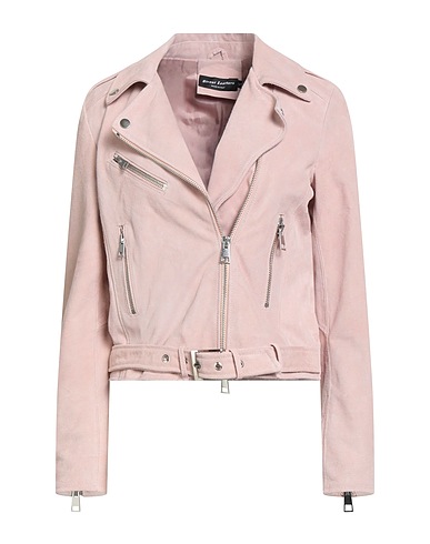 STREET LEATHERS Biker jacket Light pink 100% Leather