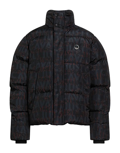 JUST CAVALLI Piumino Antracite 100% Poliestere, Acrilico, Elastan
