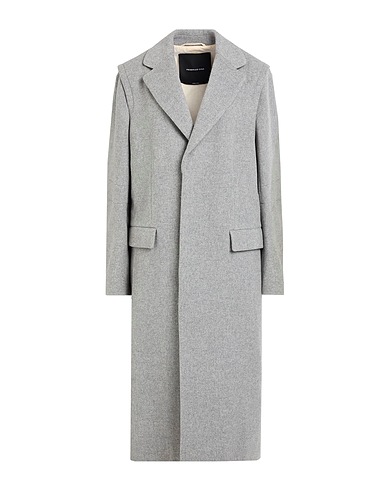 FEDERICO CINA Coat Grey 70% Wool, 30% Acrylic