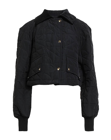 PATOU Shell jacket Black 50% Polyamide, 50% Polyester