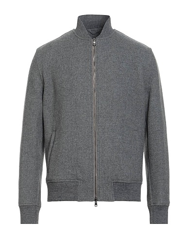 BARBA Napoli Bomber Grey 100% Virgin Wool