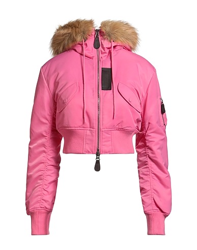 MAX&Co. Bomber PONY RIDE Pink 100% Polyamide, Elastane, Polyester, Acrylic