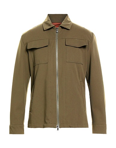 BARBA Napoli Jacket Military green 76% Polyamide, 24% Elastane