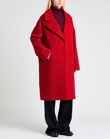 HERNO Coat ROSSO 70% Recycled wool, 26% Polyamide, 3% Acrylic, 1% Other Fibres
