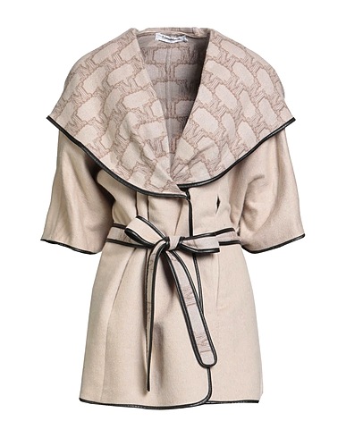 MAX MARA Κάπα Μπεζ 60% Κασμίρι, 40% Παρθένο μαλλί