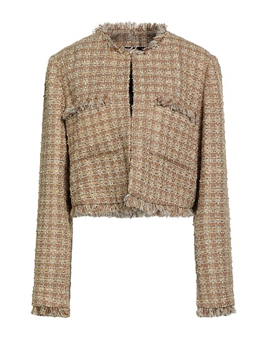 ACTITUDE by TWINSET Jacket Camel 96% Polyester, 4% Elastane