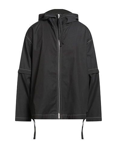 JIL SANDER Куртка Чёрный 70% Хлопок, 30% Полиэстер
