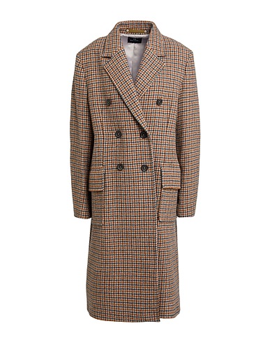 PS PAUL SMITH Coat Camel 100% Wool